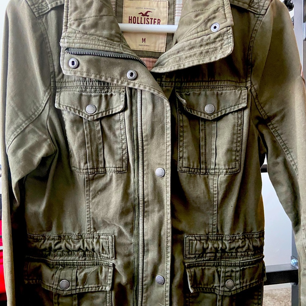Olive Green Coat